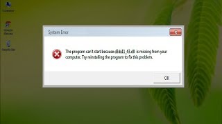 How to Fix D3DX1143dll Missing Error [upl. by Akeimat989]