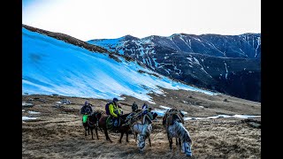 Kobilica Ski Touring late May Popova Shapka Shar Mountain [upl. by Dadinirt]