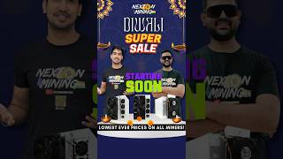 CHEAPEST ASIC MINERS EVER🔥 DIWALI SUPER SALE 2024 Starts soon 🚀 Crypto mining India 🇮🇳 [upl. by Messing]