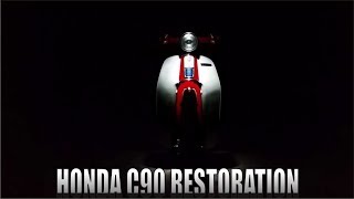 The Grand Finale Part 6  Honda C90 FULL RESTORATION [upl. by Guthrey619]