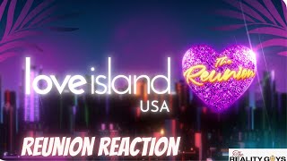 Was The Love Island Reunion Good  Love Island USA Season 6 REUNION Reaction LoveIslandUSA [upl. by Atalanta]