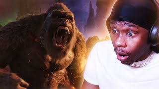 THIS WAS CRAZY GODZILA X KONG THE NEW KINGDOM OFFIVAL TRAILER 2 REACTION [upl. by Harlan]