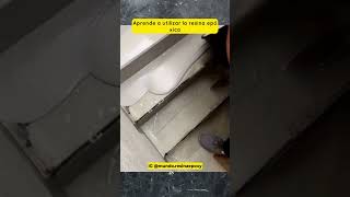 como hacer un piso con resina epóxica resinaepoxica resinaepoxy epoxy resinaepoxi epoxyfloors [upl. by Yras250]