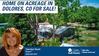 Home on Acreage For Sale in Dolores CO [upl. by Erdnaed]