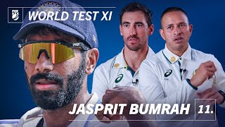 quotThe best bowler in the worldquot 🤩  Australia picks their World Test XI  Jasprit Bumrah [upl. by Notrab]