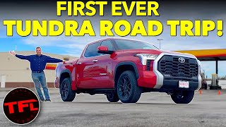 We Just Bought a 2022 Toyota Tundra amp Road Tripped It  What We Learned amp Our Real World MPG [upl. by Rapsag]