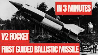 V2 Rocket First Guided Ballistic Missile In WW2 [upl. by Beetner]