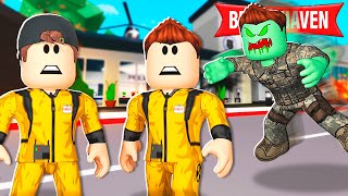 LUTAMOS CONTRA O APOCALIPSE ZUMBI NO BROOKHAVEN  Histórinhas de Roblox [upl. by Tizes]