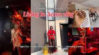 Night Life in Accra  Living Room Brunch  Attending Events  Maintenance Living In Accra Vlog [upl. by Persse]