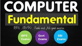 Computer Fundamental basics Short Notes for IBPS PO  LIC AAO  SBI Banking Exams and Govt Exams [upl. by Magdalen417]