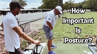 Pro Work Mini Importance of Posture amp How To Get in a Good Setup golf golflesson golfswing [upl. by Ial]