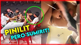 PINILIT PERO SUMIRIT SUMAMBULAT ANG ALAK😂FUNNY VIRAL VIDEOSPINOY PRANKS VIDEOSPINOY MEMES 2024 [upl. by Anomas]