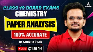 CBSE Class 12 Chemistry Answer Key 2024  Paper Analysis  Chemistry Paper Solution All Sets [upl. by Yrtnej]