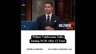 Wilmer Valderrama Talks Joining quotNCISquot in Season 13  Video ColbertLateShow [upl. by Noskcire729]