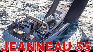 2023 JEANNEAU 55 The monohull that will KILL catamarans [upl. by Hinch]