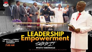 LEADERSHIP EMPOWERMENT SUMMIT  OCTOBER 1 2022  FAITH TABERNACLE OTA [upl. by Attolrahc]