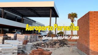 Aeroporto de Parnaíba  obras em andamento em 20102024 3 [upl. by Venable]