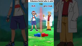 The Unthinkable Happens Ash vs Professor Oak viral pokemon shorts [upl. by Selokcin]