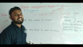 Some Important Rules Of Adjective  Degree  English Grammar  By Ajeet Sir [upl. by Bevvy615]