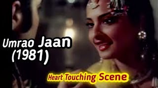 umrao jaan 1981  Rekhas heartwrenching scene  with subtitles cineflixworld [upl. by Asinet]