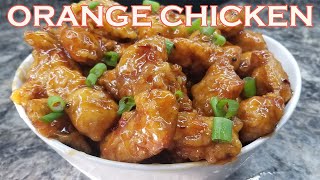 ORANGE CHICKEN RECIPE [upl. by Esinaej]