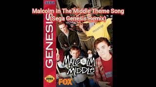 Malcolm In The Middle Theme Song Sega Genesis Remix [upl. by Frentz]