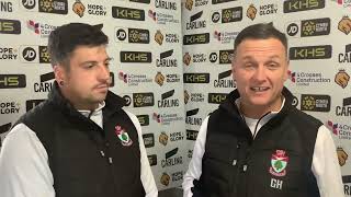 Manager interview  Colwyn Bay Ladies vs CPD Cei Connah Ladies  6th October 2024 [upl. by Lampert]