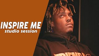 Juice WRLD Recording quotInspire Mequot Full Studio Session 09102018 [upl. by Hersh]