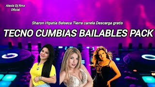 TECNO CUMBIAS FIESTERAS CLASICAS PACK DESCARGA GRATIS 2024 WIDINSON HIPATIA SHARON [upl. by Hgieloj]