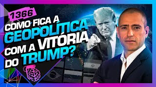 A GEOPOLÍTICA DO MUNDO COM A VITÓRIA DO TRUMP PROF HOC  Inteligência Ltda Podcast 1366 [upl. by Urial]