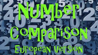 Number Comparison European version [upl. by Annitsirhc11]