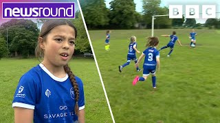 Girls feel angry and sad after club cuts all female football teams  Newsround [upl. by Karoline]