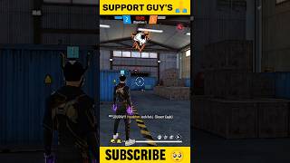 Free fire new player support guys 🙏💔freefireshorts freefirehighlights foryoupage sadstatus ff [upl. by Arah]