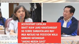 CONGACOP quotANONG MERON SAYO CATALAN SUBALIT YUNG NASA TAAS NA POSISYON WALANG NATANGGAP NA SOBREquot [upl. by Stanwood]