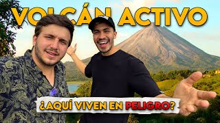 Así es VIVIR AL LADO DE UN VOLCÁN en COSTA RICA 🌋 ft ArayaVlogs [upl. by Idnek220]