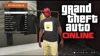 GTA 5 Online  How To Create Your Own Emblem  Custom Shirt GTA V Online [upl. by Ralyks]