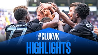 CLUB BRUGGE  KV KORTRIJK  HIGHLIGHTS  20222023 [upl. by Loring]