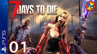 Lets Play 7 Days to Die  Console Edition  PS5 Coop Multiplayer Gameplay Episode 1 PJ [upl. by Nageet]