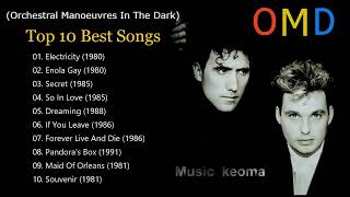 Orchestral Manoeuvres in the Dark OMD Top 10 Best Songs [upl. by Waldman998]