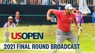 2021 US Open Final Round Jon Rahm Wins his First Major at Torrey Pines  Full Broadcast [upl. by Sivart]