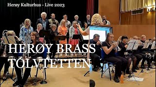 Herøy Brass og Tolvtetten 2023 Live  Musikkafe på Herøy Kulturhus [upl. by Ramirol]