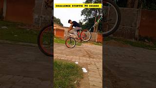 NEW CHALLENGE STOPPIE 70 DEGREE 😱 shortsfeed shorts trending viralvideo mtb rider reels yt [upl. by Fry]