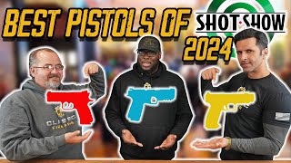 The Top 5 Pistols At SHOT Show 2024 [upl. by Hairahcez8]