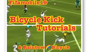 Bicycle Kick Tutorial in Fifamobile22 Tips amp Tricks [upl. by Arahsal]