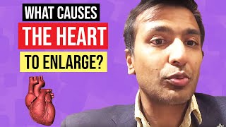 What causes the heart to enlarge [upl. by Cudlip]