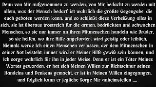 WER DEN GERINGSTEN MEINER BRÜDER AUFNIMMT DER NIMMT MICH AUF [upl. by Ogaitnas]