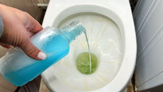 🔴After that your toilet will be perfectly clean The result is amazing [upl. by Ylhsa]