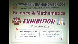 Science amp Maths Exhibition 2024 [upl. by Aran]