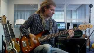 Funk Slap Bass with Double Stops [upl. by Ransome]