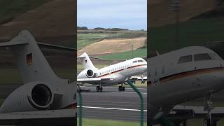 Military VIP at Lajes Terceira Island Azores shorts [upl. by Atiugram]